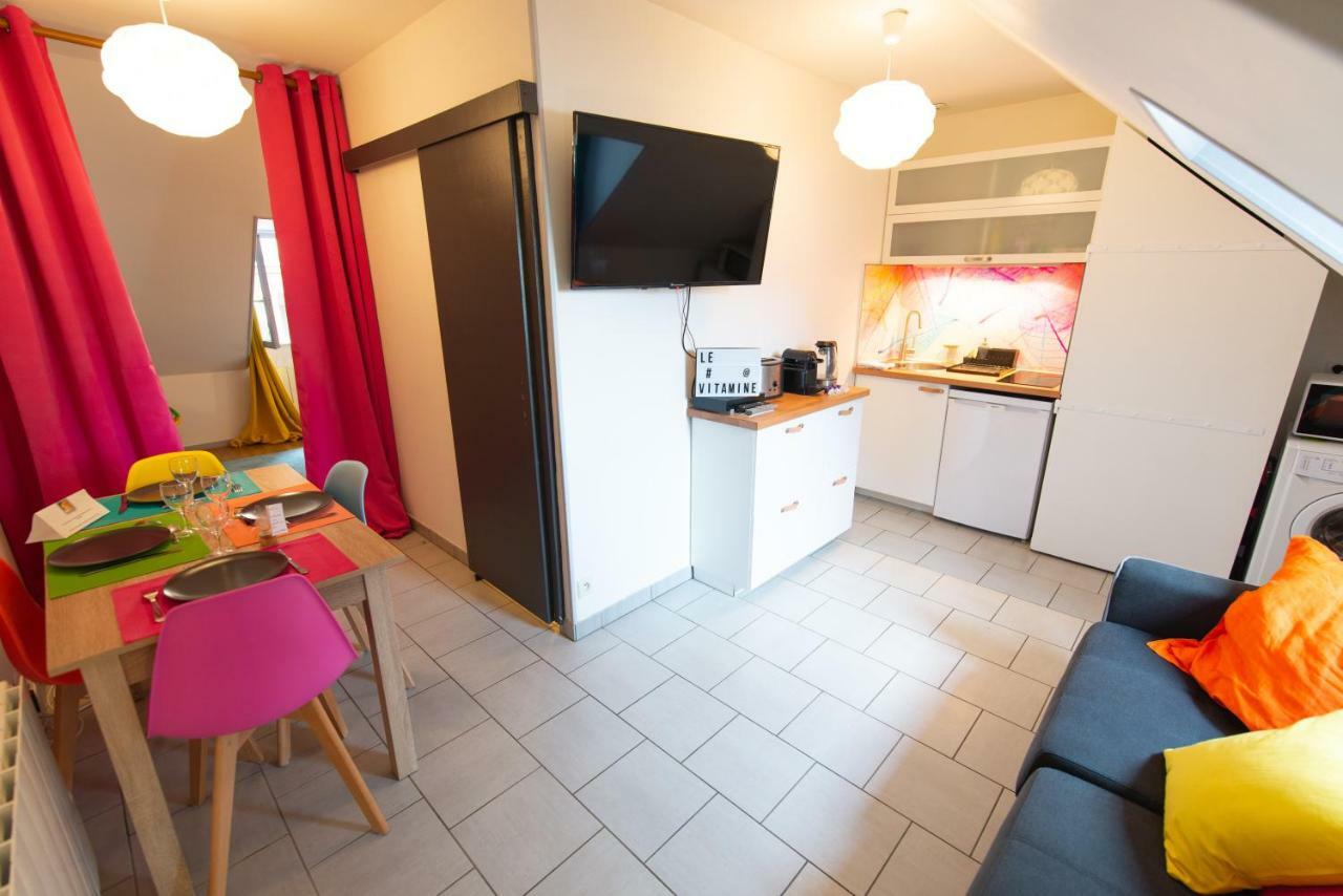 Appartement Le Vitamine - Topbnb Dijon Bagian luar foto